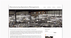 Desktop Screenshot of manufacturing-operations-management.com